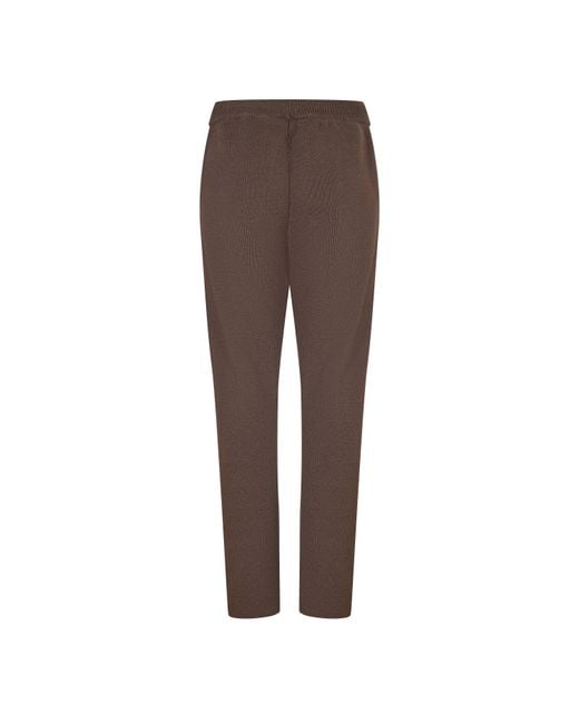 Fear Of God Brown Lounge Pants Open Hem Fleece Jogging Bottoms