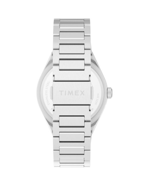 Timex Metallic Water Resistant Analogue Quartz Watch for men