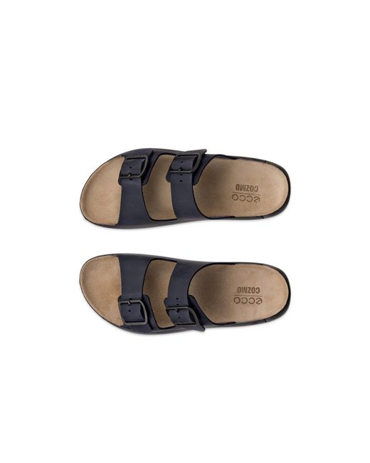 Ecco Blue Flat Sandals for men
