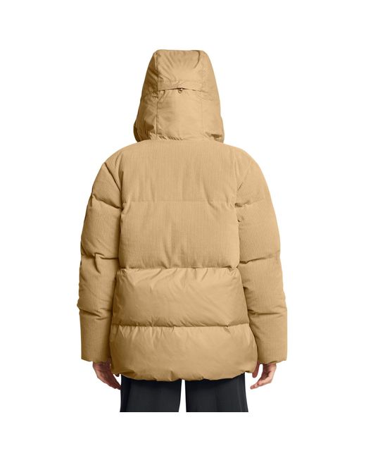 Under Armour Natural Limitless Cord Quilted Heavyweight Puffer Jacket