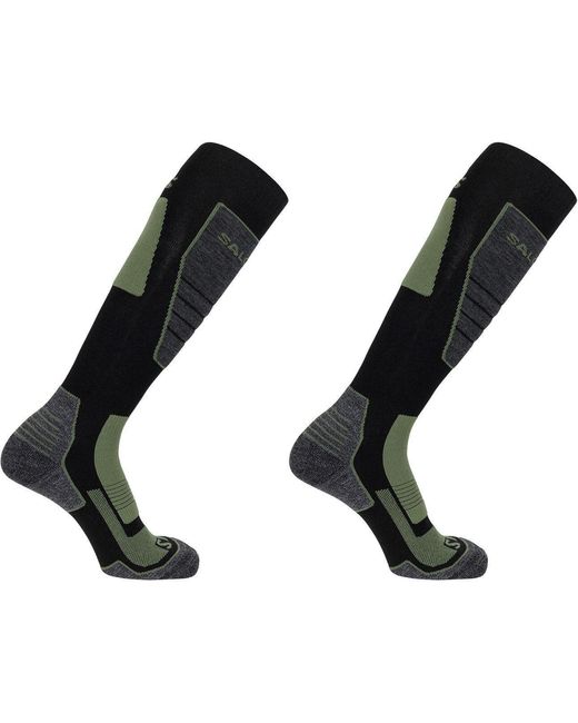 Salomon Black Pro Ski Sock for men