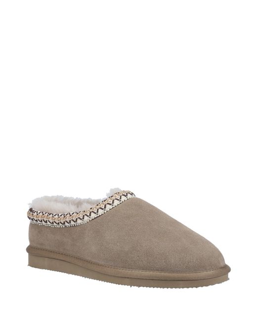 Cotswold Gray Foxmoor Slippers