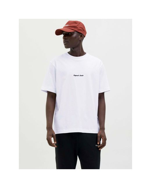 Jack & Jones White Norrebro T-Shirt for men