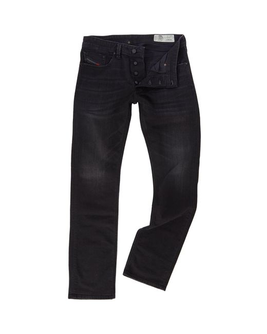 DIESEL Larkee 69bg Washed Black Regular Jeans for men