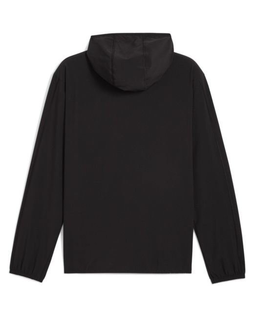 PUMA Black Flex Woven Tracksuit Top for men