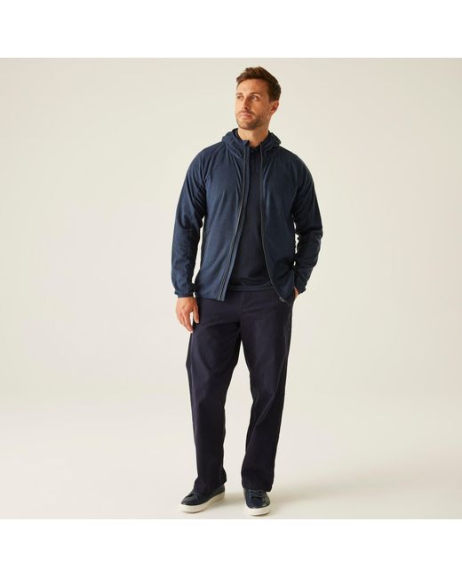 Regatta Blue Navigate Full-Zip Fleece for men