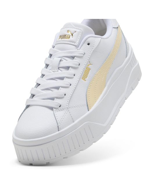 PUMA White Karmen Ii Low-Top Trainers