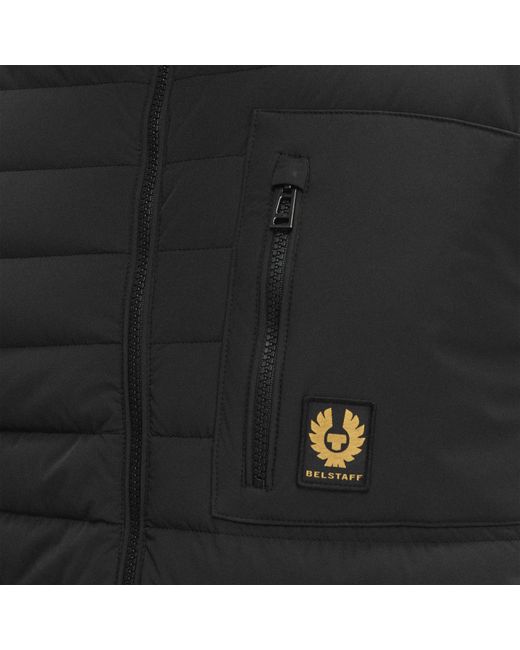 Belstaff Black Chassis Gil Gilet for men
