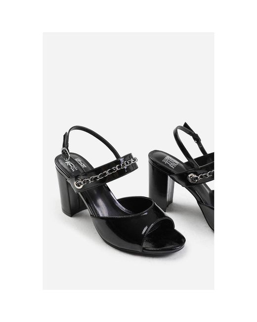 Where's That From Black Block Court Shoes
