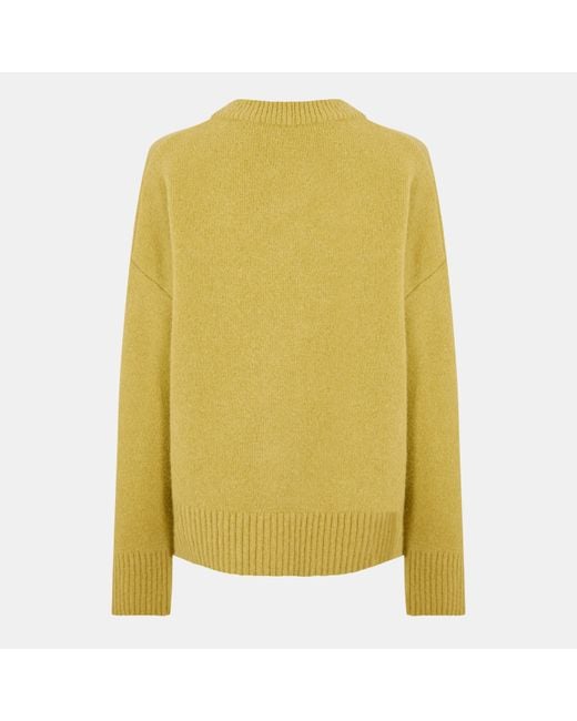 AMI Yellow Adc Cardigan