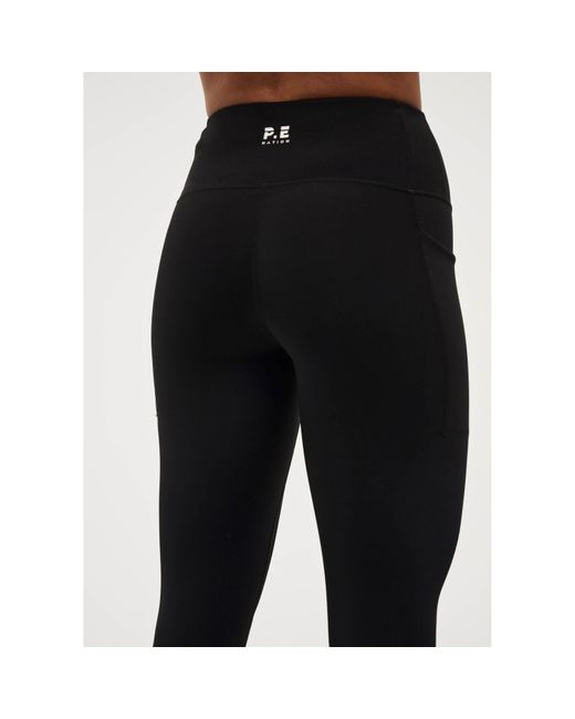 P.E Nation Black Recalibrate Leggings