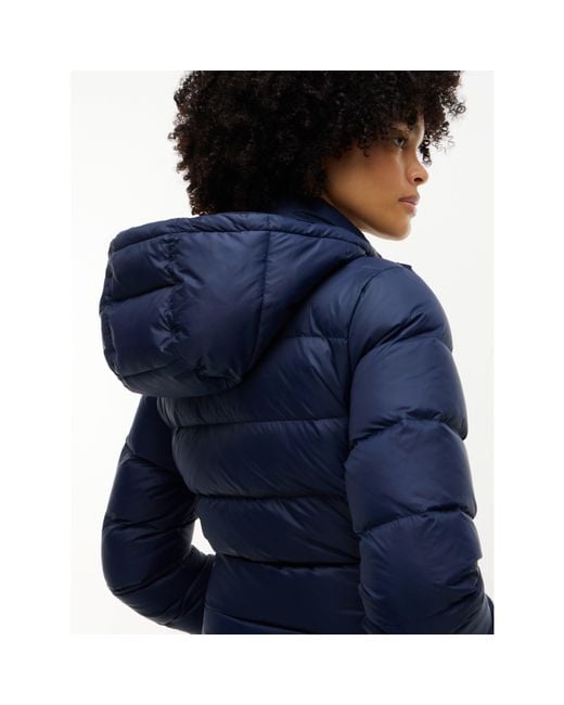 Tommy Hilfiger Blue Tjw Basic Hooded Down Jacket Ext