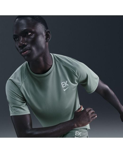 Nike Green Stride Ss Top for men