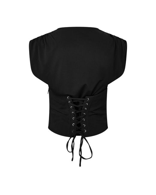 Mars the Label Black Sandra Corset Top