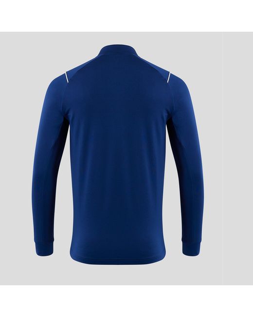 Castore Blue Rangers Quarter-Zip Fleece for men
