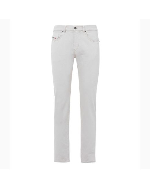 DIESEL Gray 2019 D-Strukt Slim-Fit Jeans for men