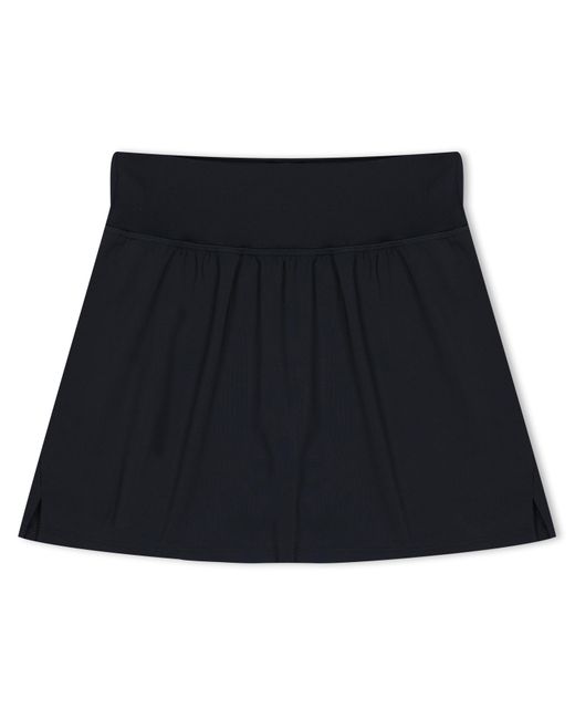 Reebok Black Workout Ready Vector Skirt Denim Short