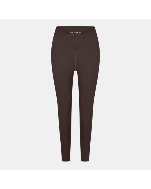 Usa Pro Brown Wrap Legging