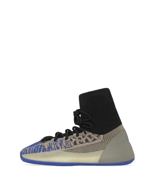 Yeezy Blue Basketball Knit Sneakers for men