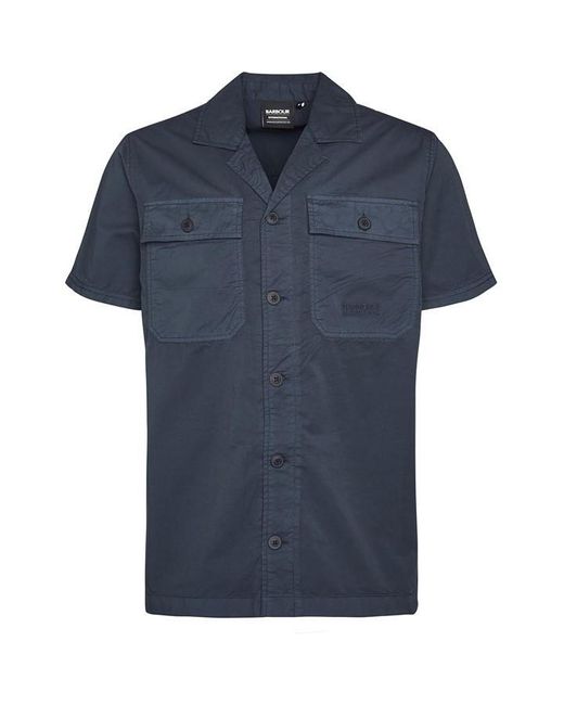 Barbour Blue Belmont Shirt for men