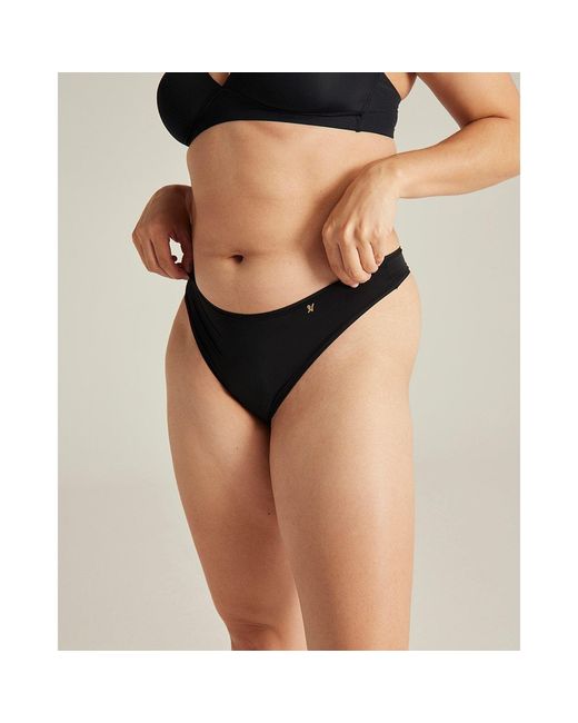 Nudea Natural The Dipped Thong Second Skin Stretch