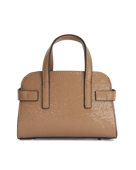 Dune Brown Delineate Shoulder Bag
