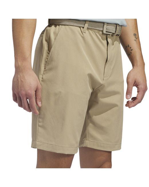 Adidas Natural Ultimate 8.5 Inch Golf Shorts for men