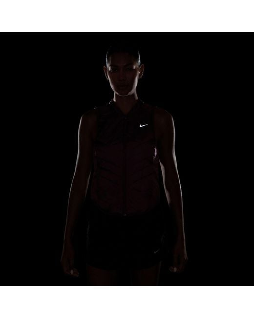 Nike Red Performance Running Vest