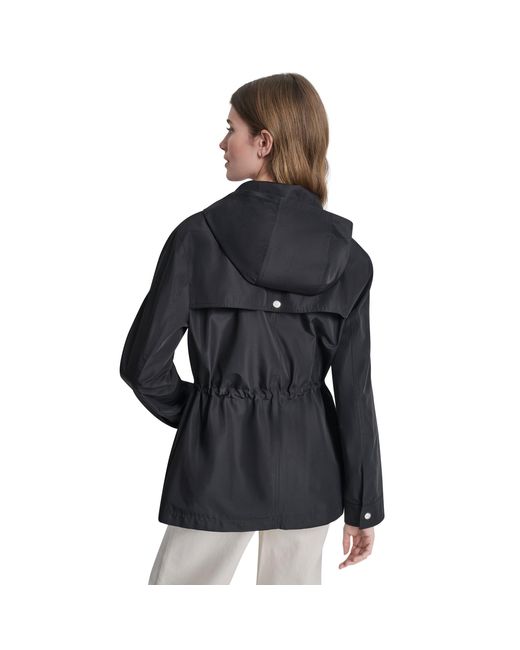 DKNY Black Windbreaker