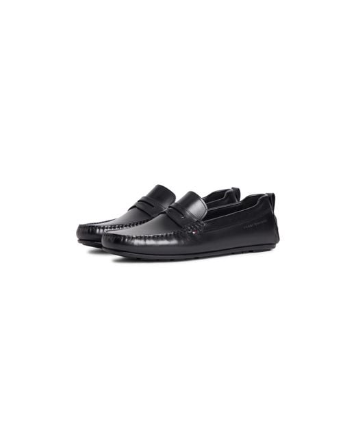 Tommy Hilfiger Black Loafers for men