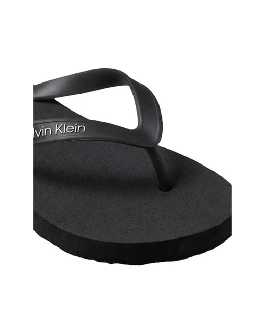 Calvin Klein Black Flip Flops for men