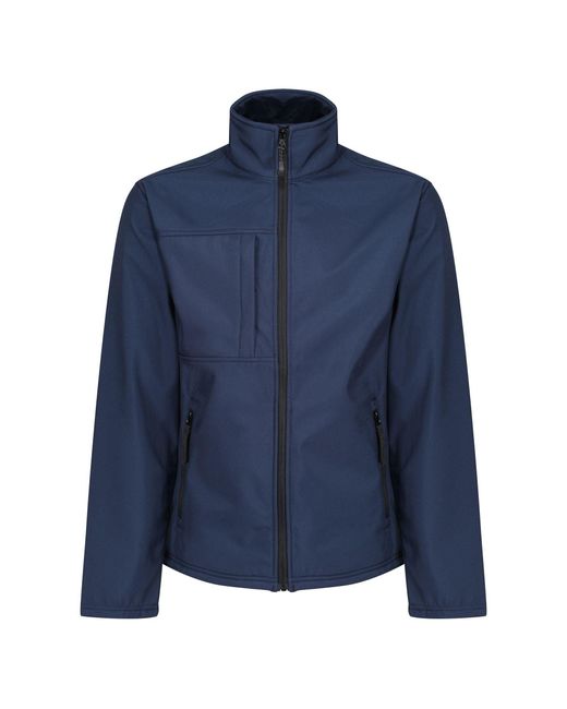 Regatta Blue Octagon Ii Printable 3 Layer Jacket for men