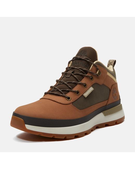 Timberland Brown Field Trekker Mid Boots for men