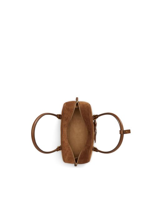 Ralph Lauren Brown Satchel Bag
