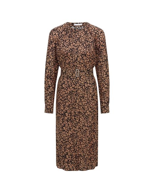 Boss Brown Dibanora2 Dress