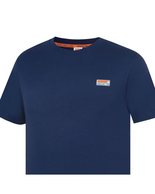 SoulCal & Co California Blue Signature Regular Fit T-Shirt for men