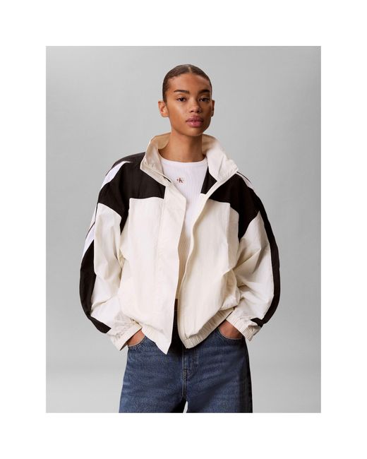 Calvin Klein Black Windbreaker