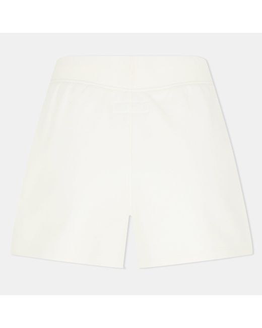 Jack Wills White Graphic Fleece Jogger Shorts