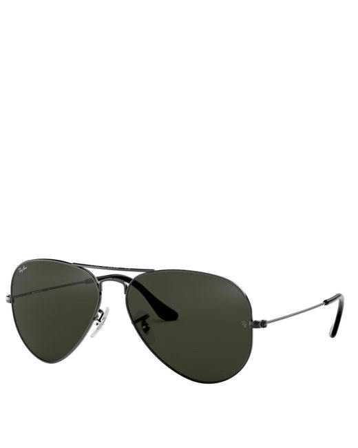 Ray-Ban Green Large Aviator Sunglasses