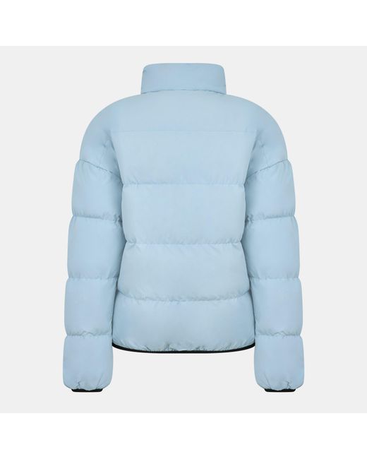 NY Concept Blue Script Puffer Jacket for men