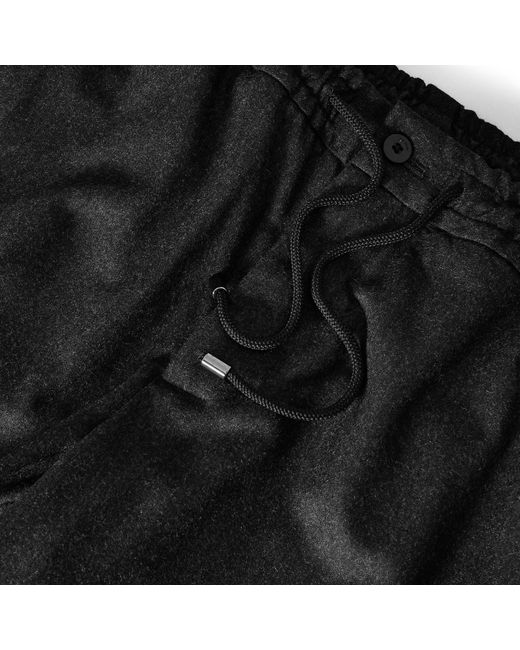 Pal Zileri Black Pal Drawstring Trs Sn64 for men