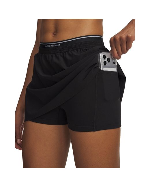 Under Armour Black Vanish Woven Skort
