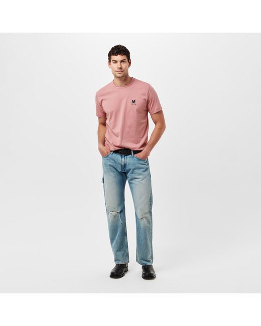 Belstaff Pink Phoenix T-Shirt for men