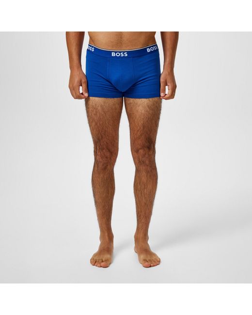 Boss Blue 3 Pack Power Boxer Shorts for men