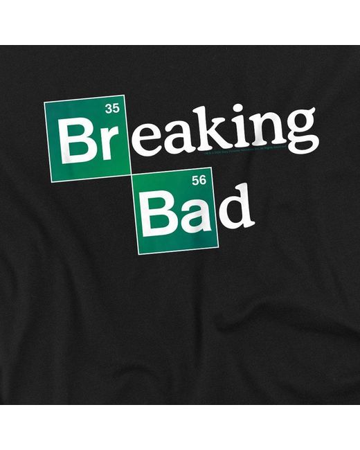 Breaking Bad Black Logo T Shirt for men