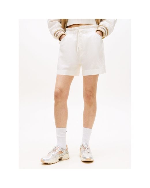 Tommy Hilfiger White Chino Shorts