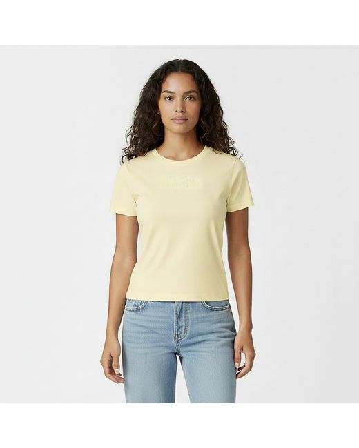Jack Wills Yellow Jw Graphic Slim Fit T-Shirt