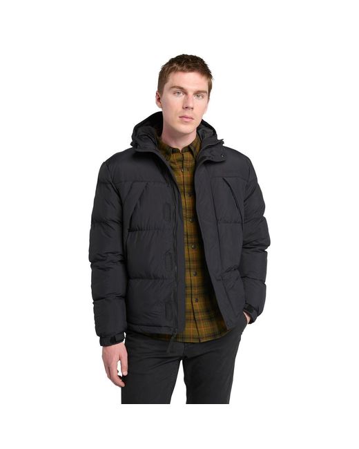 Timberland Gray Durable Water-Repellent Puffer Jacket For for men