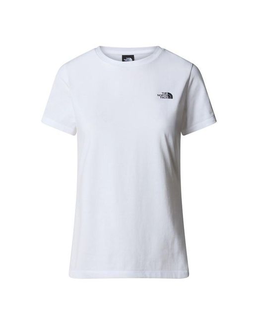 The North Face White Simple Dome T-shirt