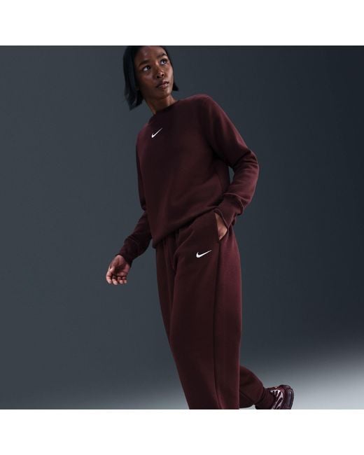 Nike Brown Phoenix Fleece Joggers